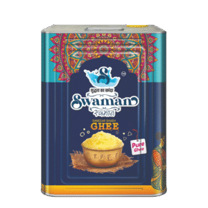 Large 15 kg tin of Swaman pure ghee